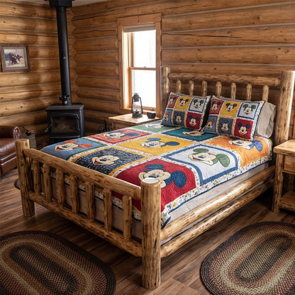 Rustic Lane 3-Piece Quilted Bedding Set DMC0PT045