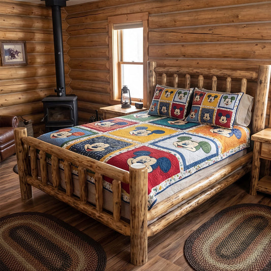 Rustic Lane 3-Piece Quilted Bedding Set DMC0PT045