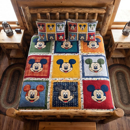Rustic Lane 3-Piece Quilted Bedding Set DMC0PT045