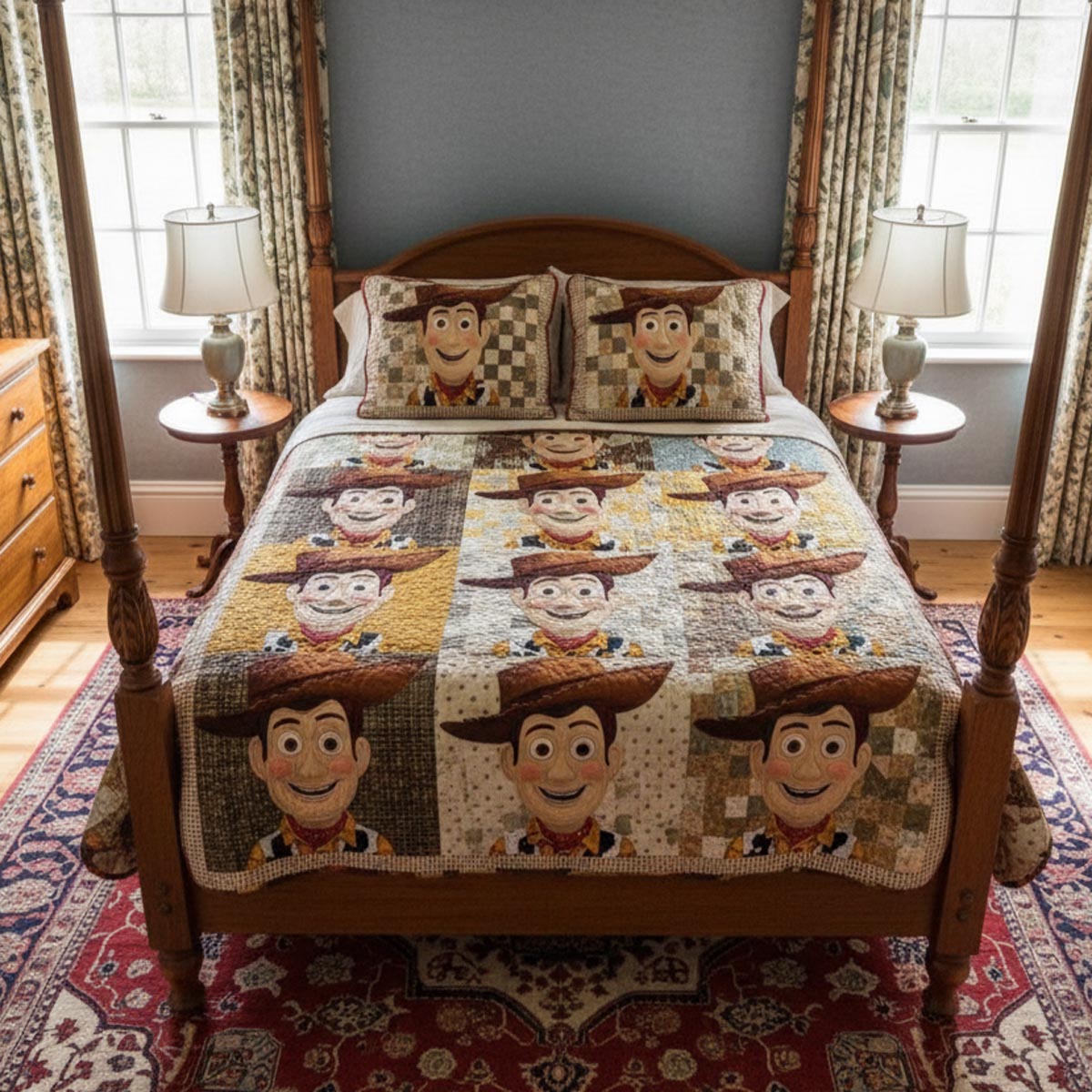 Rustic Ranger 3-Piece Quilted Bedding Set DMC0DV056