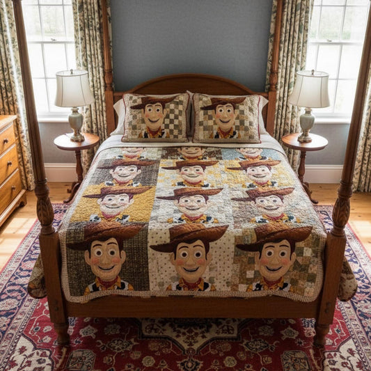 Rustic Ranger 3-Piece Quilted Bedding Set DMC0DV056