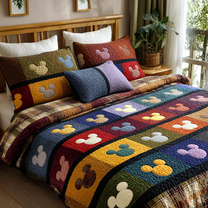 Simple Cheer 3-Piece Quilted Bedding Set DMC0NT033