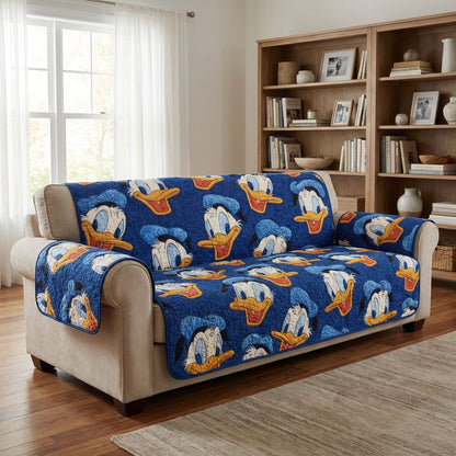 Smiling Duck Quilted Sofa Cover DMC0DK062