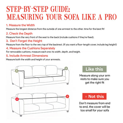 Simple Happiness Quilted Sofa Cover DMC0NT024