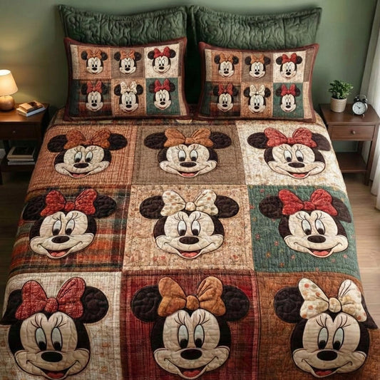 Soft Happiness 3-Piece Quilted Bedding Set DMC0DV012