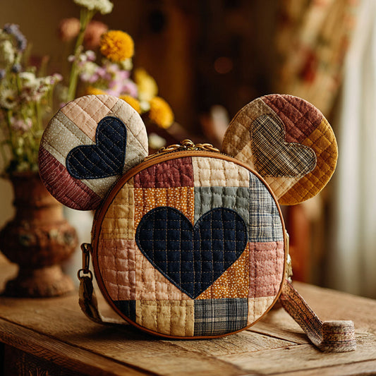 Soft Hearts Story Quilted Crossbody Bag DMC0NT044