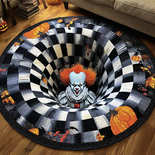 Spooky Night Quilted Round Mat NCU0DV006