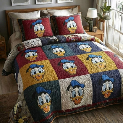 Starry Friends 3-Piece Quilted Bedding Set DMC0DK009