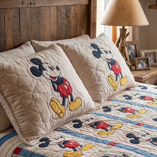 Storytime Comfort 3-Piece Quilted Bedding Set DMC0PT046