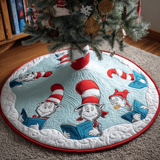 Storytime Wonderland Quilted Tree Skirt NCU0HT109