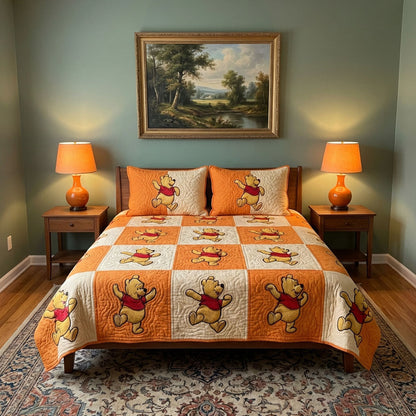 Sweet Dreams 3-Piece Quilted Bedding Set DMC0DK034