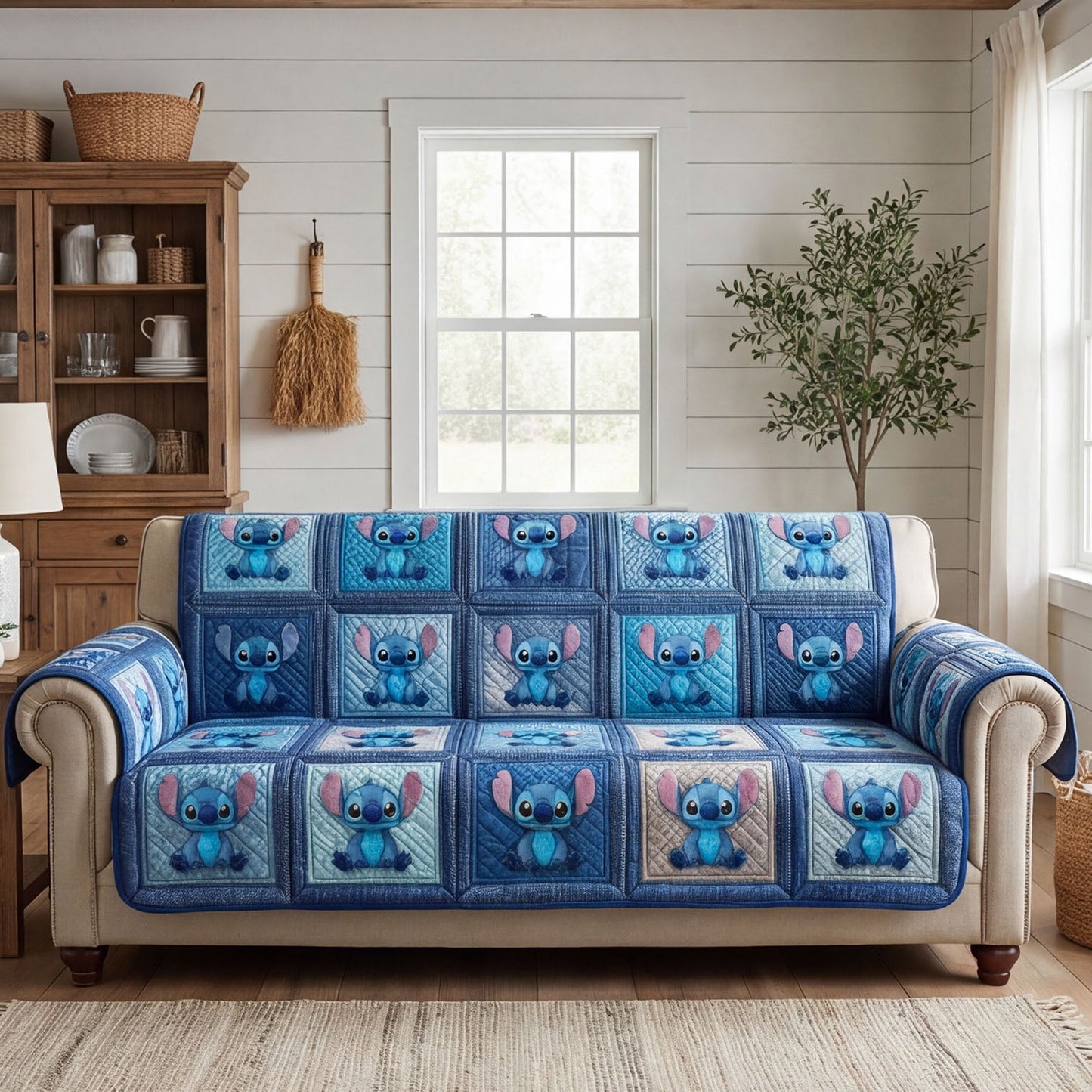 Sweet Heart Quilted Sofa Cover DMC0NT163