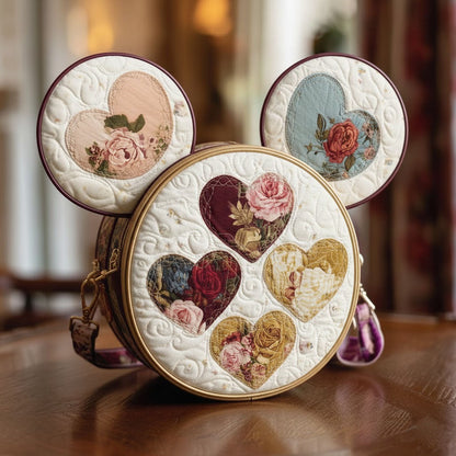 Sweet Hearts Quilted Crossbody Bag DMC0DK012