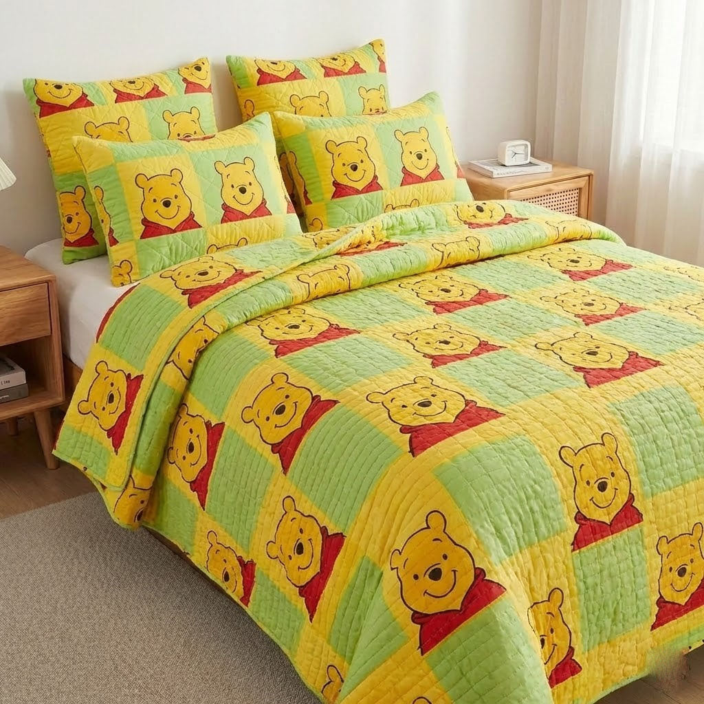 Sweet Slumber 3-Piece Quilted Bedding Set DMC0DK022