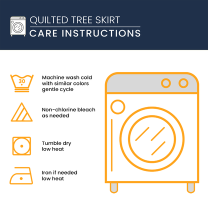 Tree Trouble Maker Quilted Tree Skirt NCU0HT118