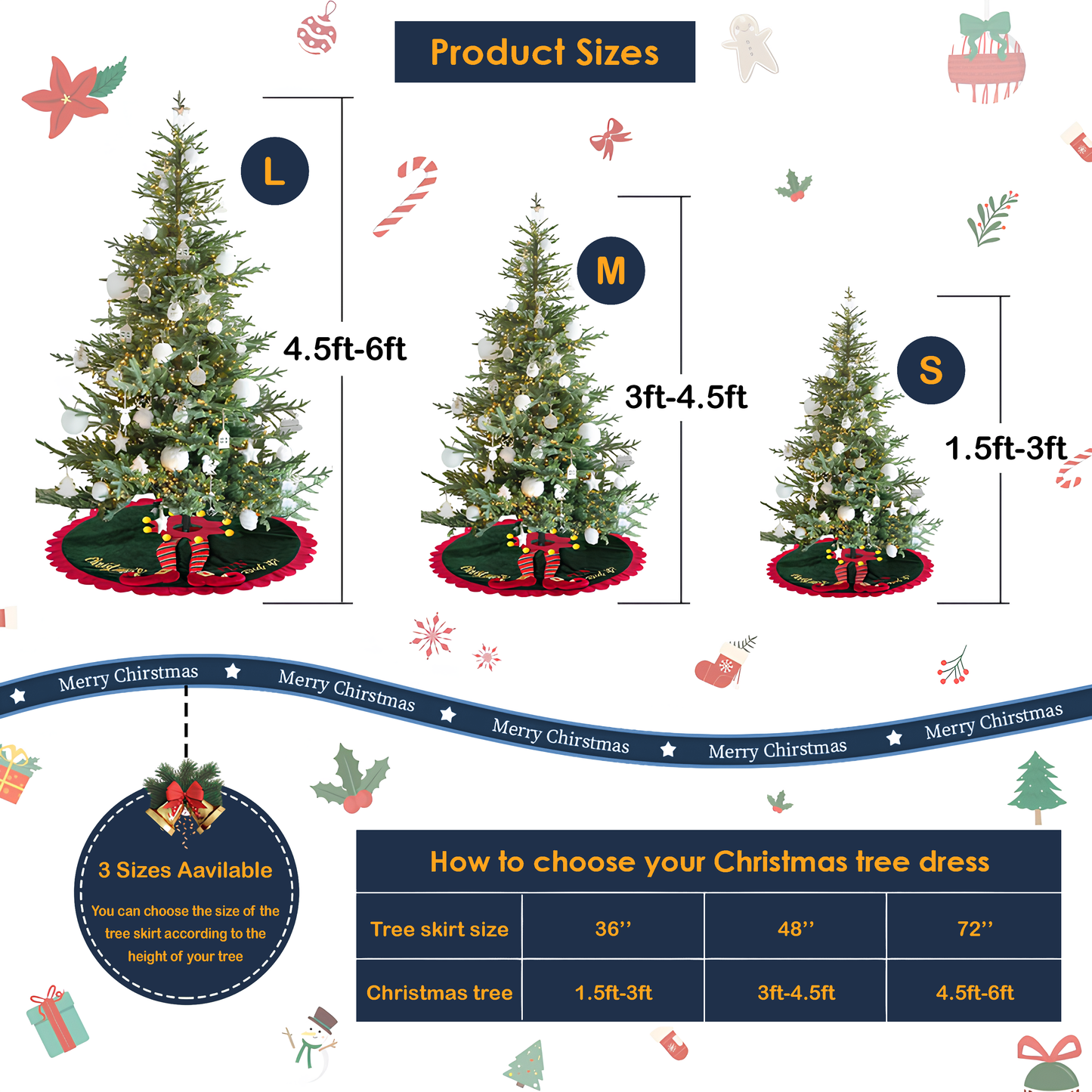 Sunshine on Snow Quilted Tree Skirt NCU0HT108