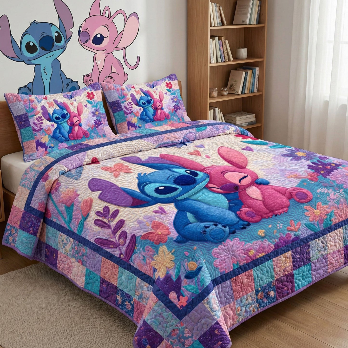 Tender Moments 3-Piece Quilted Bedding Set DMC0NT072