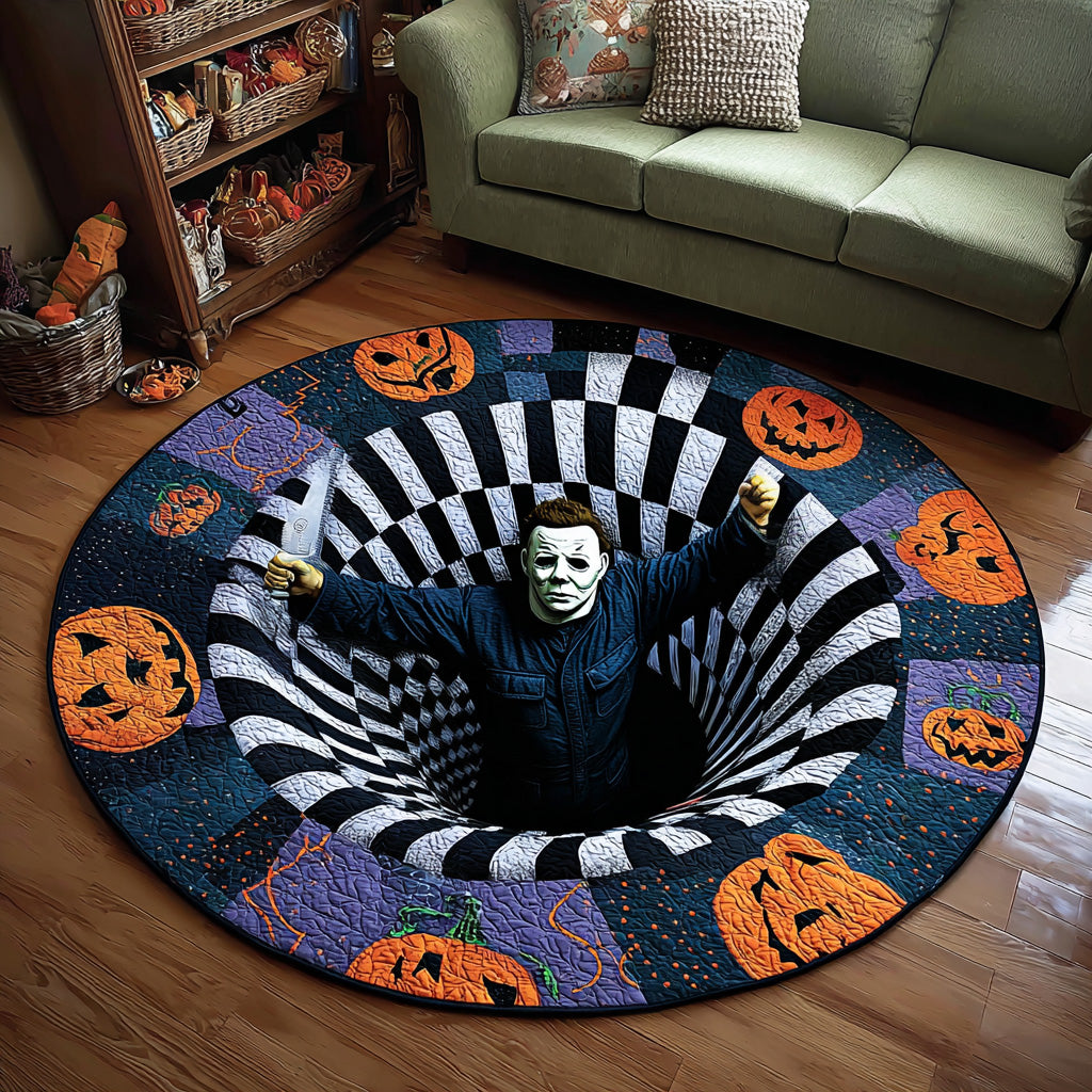 Terror Pit Quilted Round Mat NCU0DV013