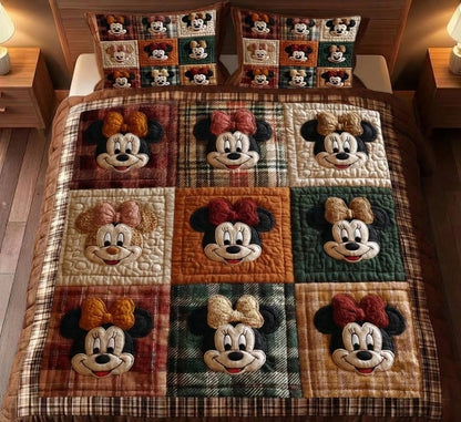 Timeless Comfort 3-Piece Quilted Bedding Set DMC0DV011