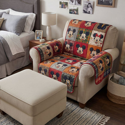 Timeless Comfort Icons Quilted Sofa Cover DMC0PT054