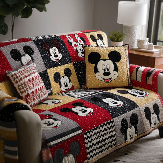 Timeless Fun Quilted Sofa Cover DMC0NT025