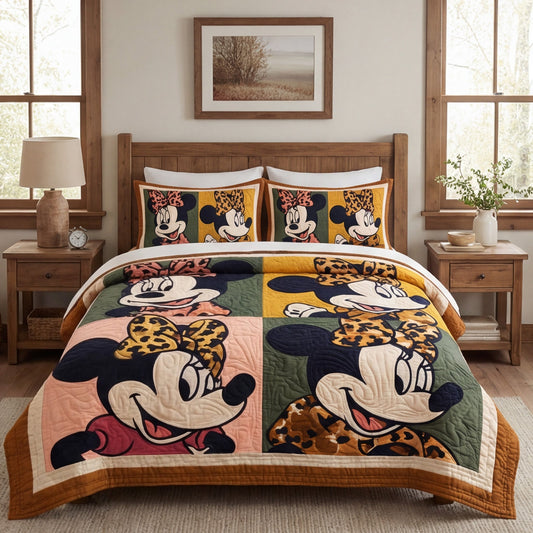 Vintage Charm 3-Piece Quilted Bedding Set DMC0NT142