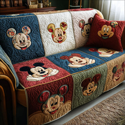 Vintage Gallery Quilted Sofa Cover DMC0PT003