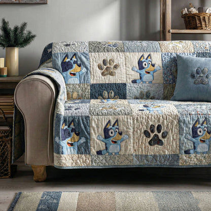 Warm Home Companions Quilted Sofa Cover DMC0NT096