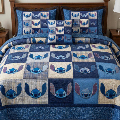 Warm Rest 3-Piece Quilted Bedding Set DMC0DV023