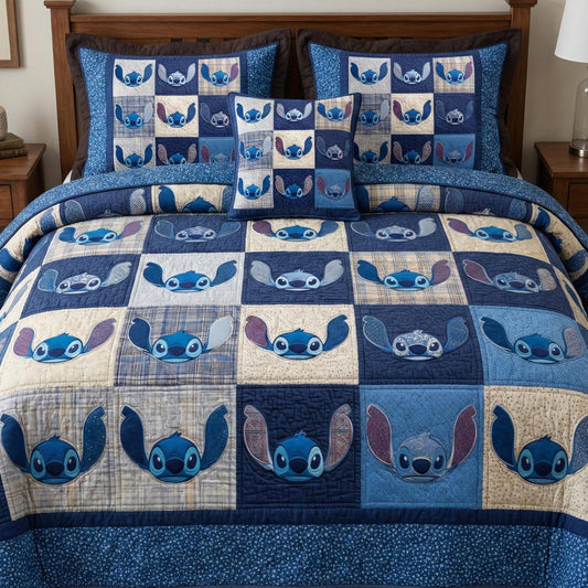 Warm Rest 3-Piece Quilted Bedding Set DMC0DV023