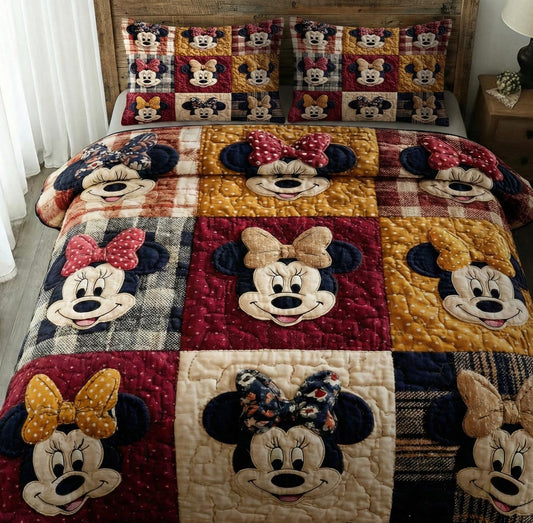 Warm Wishes 3-Piece Quilted Bedding Set DMC0DV008