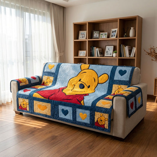 Warm Wishes Quilted Sofa Cover DMC0DK054