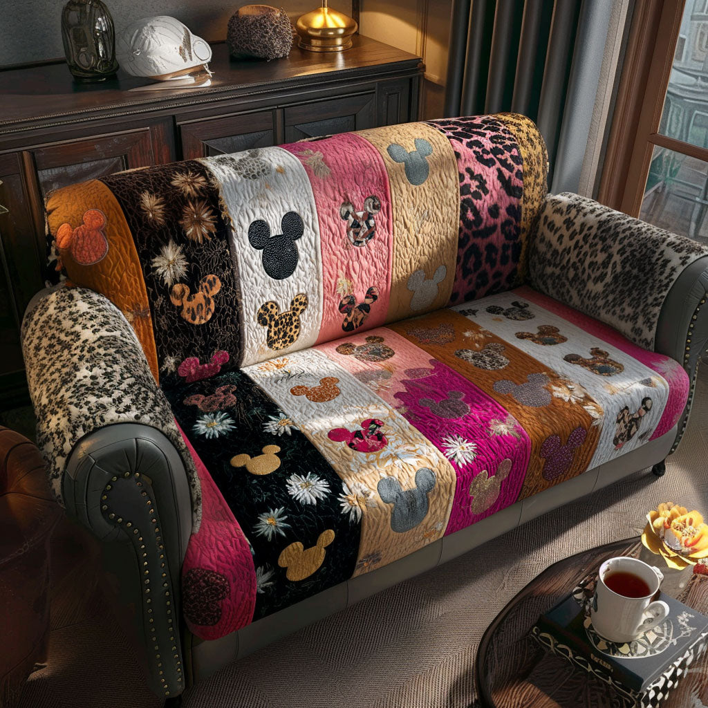Wild Couture Icons Quilted Sofa Cover DMC0PT036