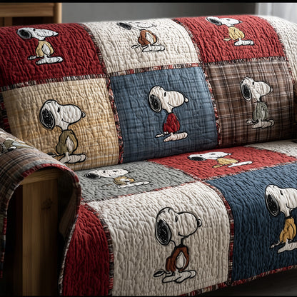 Woodstock Cozy Quilted Sofa Cover DMC0PT077